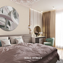 Декоративное панно для спальни Wall street Круглые волборды Alive 01